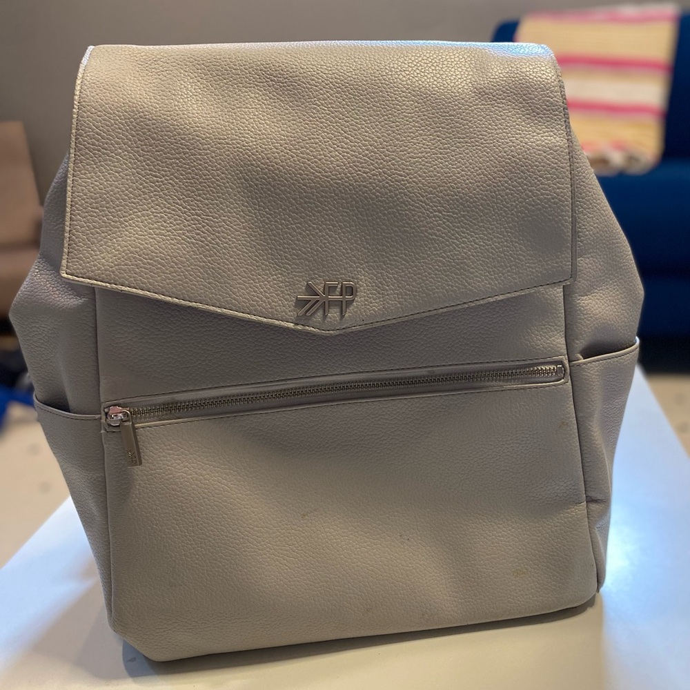 Freshly Picked Gray Baby Bag